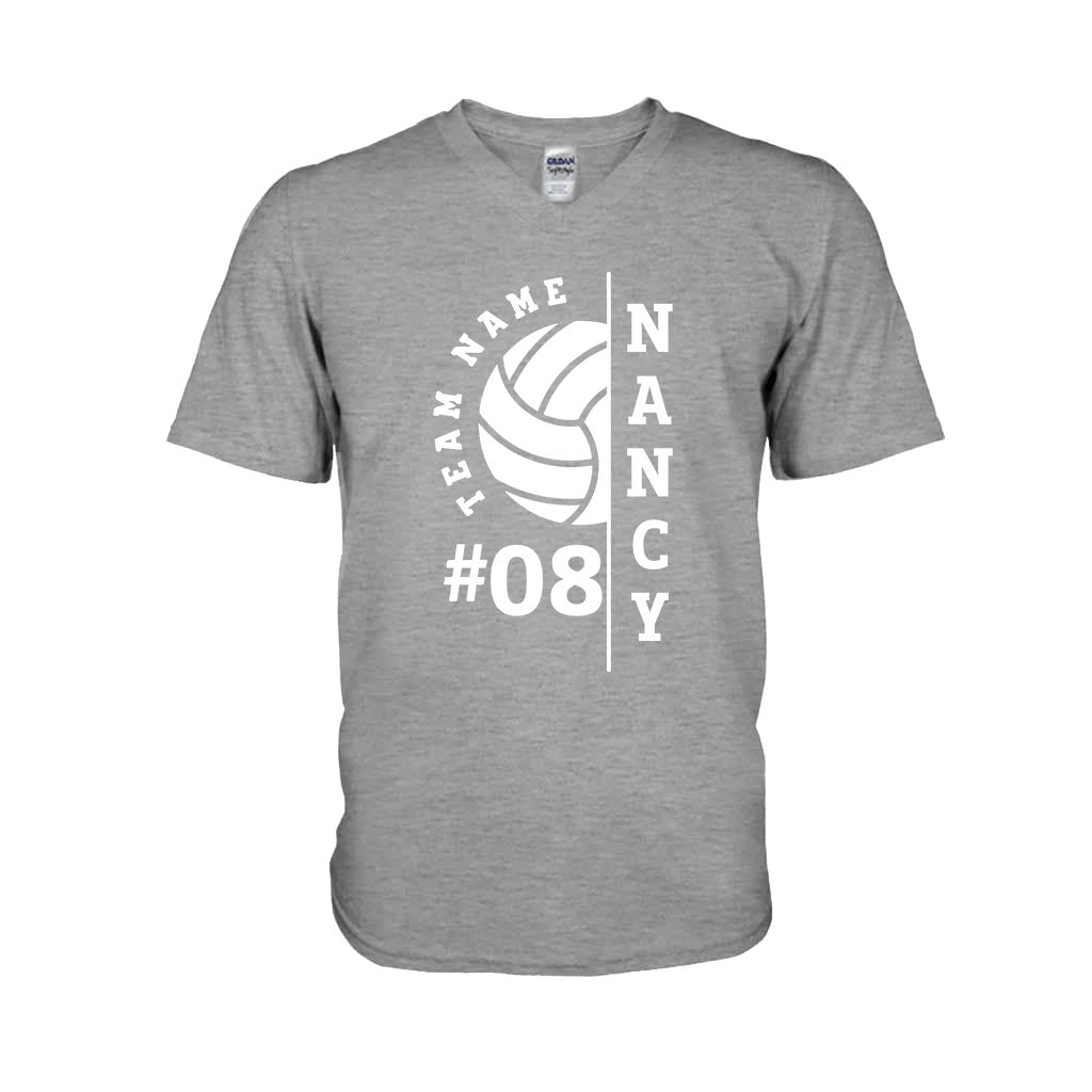 Love Volleyball - Personalized Volleyball T-shirt And Hoodie