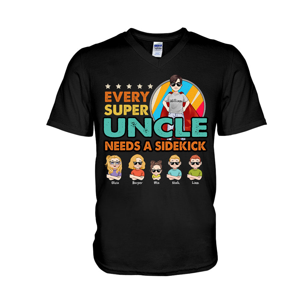 Super Dad Super Hero - Gift for dad, grandpa, uncle, brother - Personalized T-shirt And Hoodie