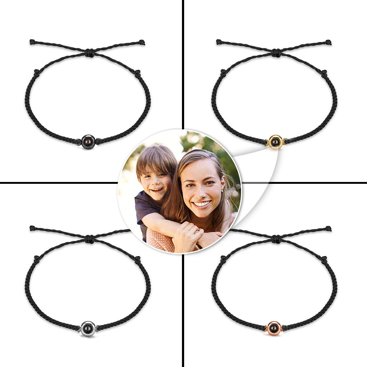 Love My Son - Personalized Son Projection Bracelet