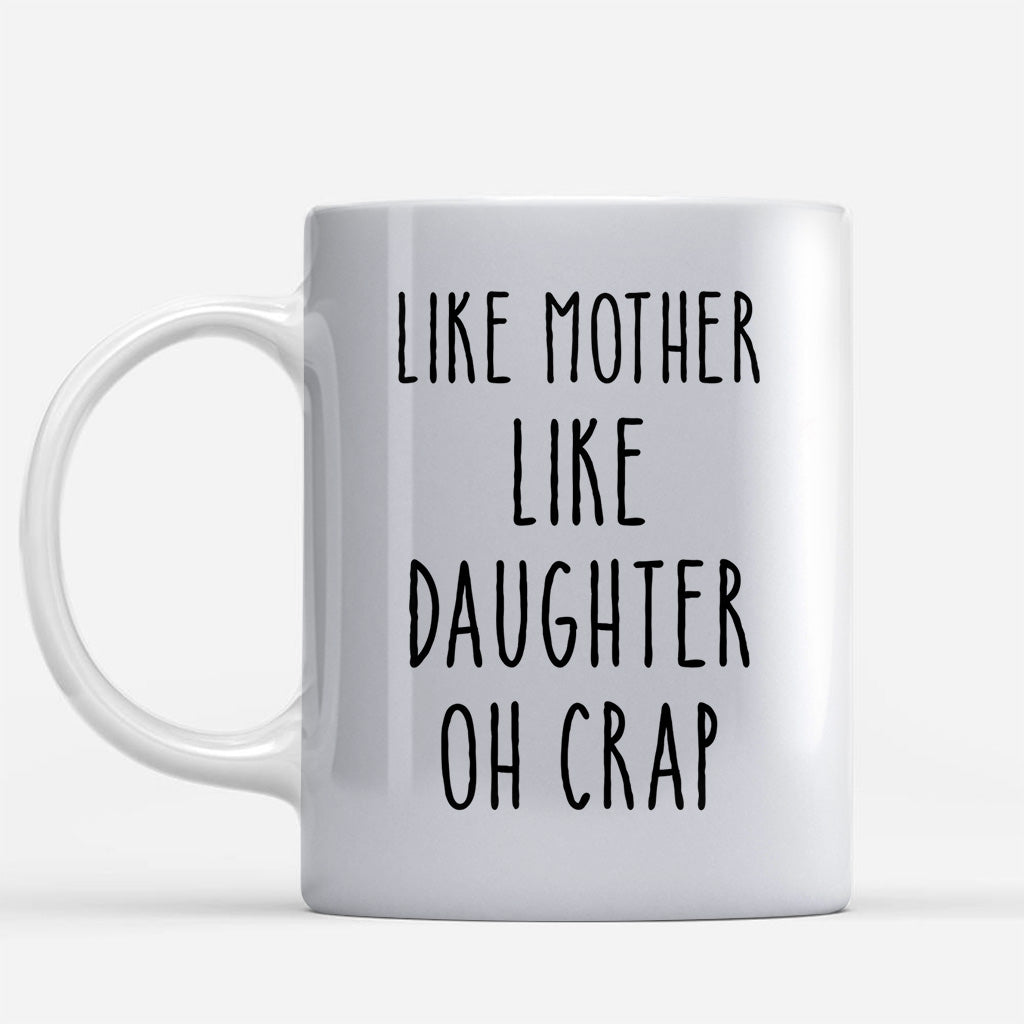 Like Father Like Daughter - Personalized Father Mug