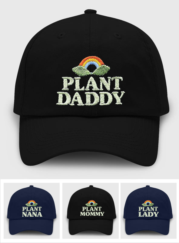 Plant Daddy / Mommy / Lady - Personalized Gardening Embroidered Classic Cap