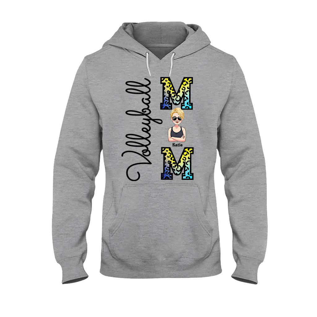 Volleyball Mom - Personalized Volleyball T-shirt and Hoodie