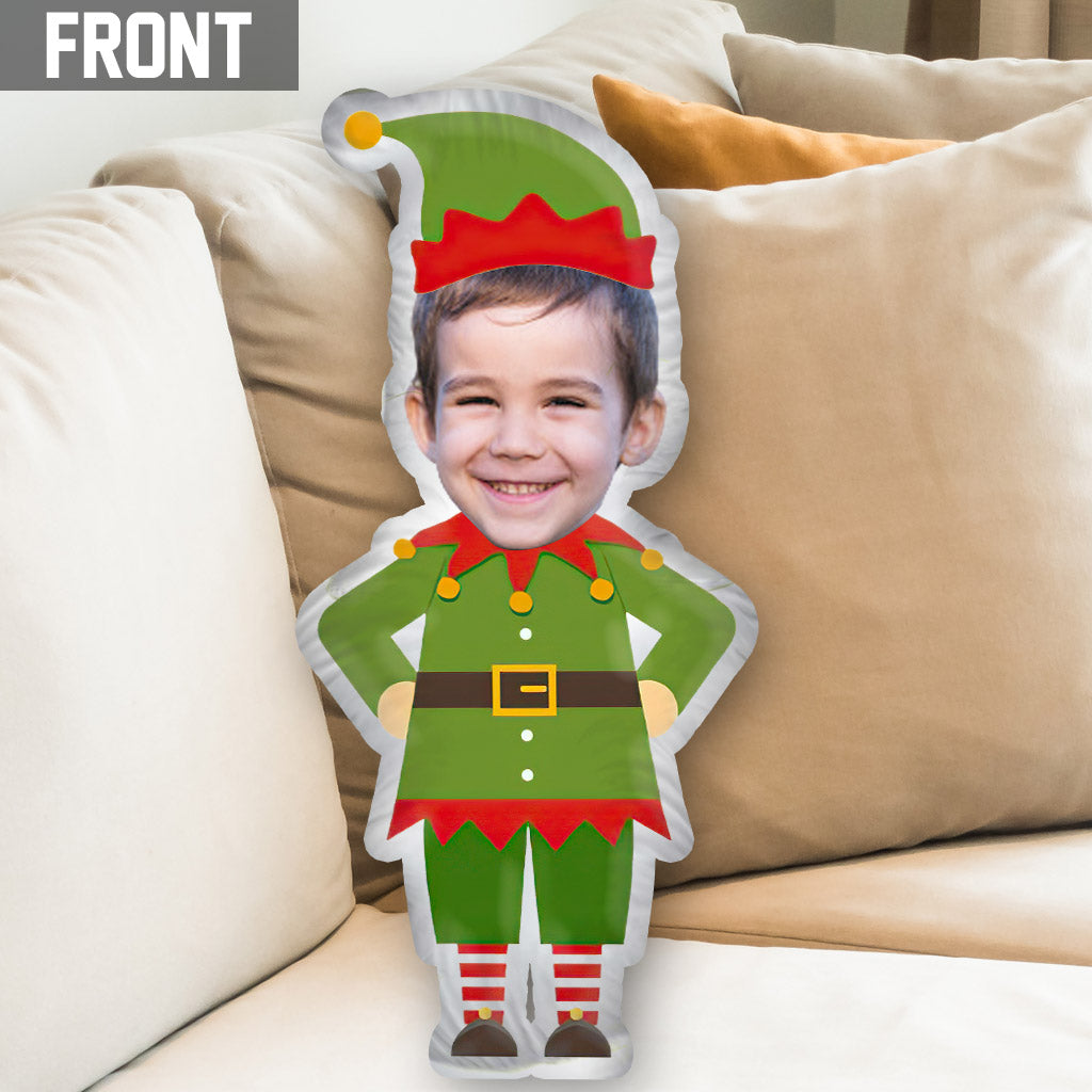 My Grandson - Personalized Christmas Shaped Pillow