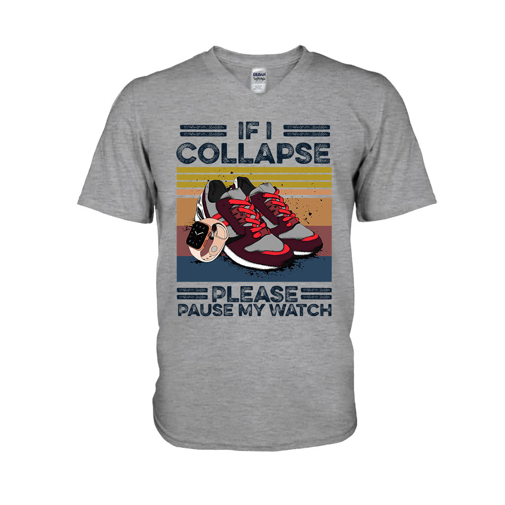 If I Collapse Pause My Watch Running T-shirt and Hoodie