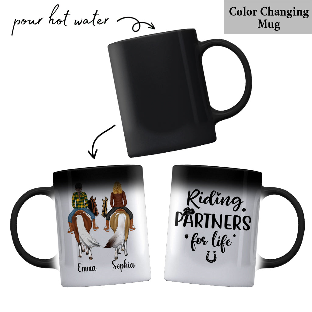 Riding Partner For Life - Personalized Horse Mug