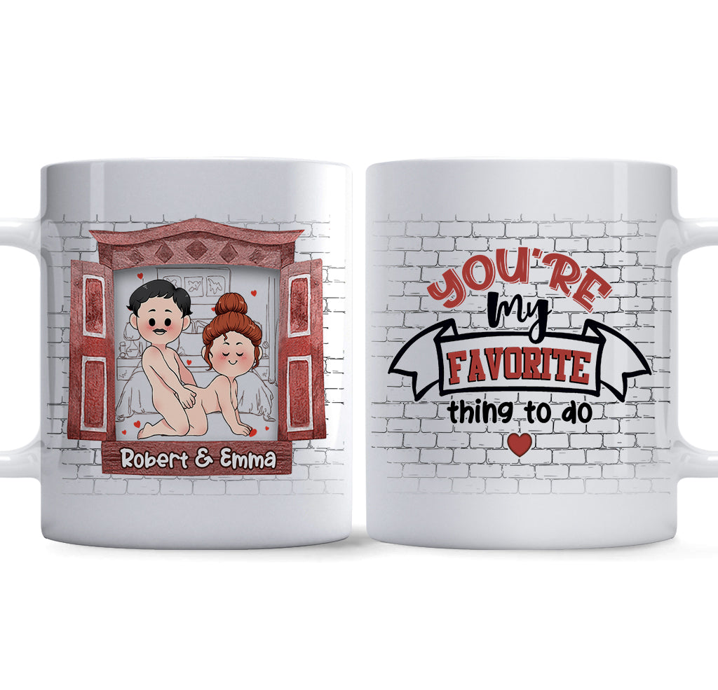 You’re My Favorite - Personalized Couple Mug
