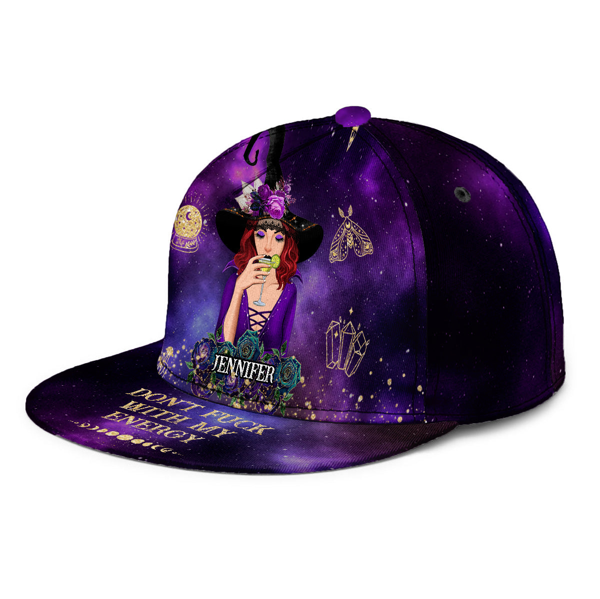 Don't F With My Energy - Personalized Witch Snapback