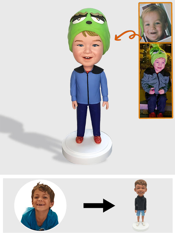 Cute Kid - Personalized Kid Bobblehead