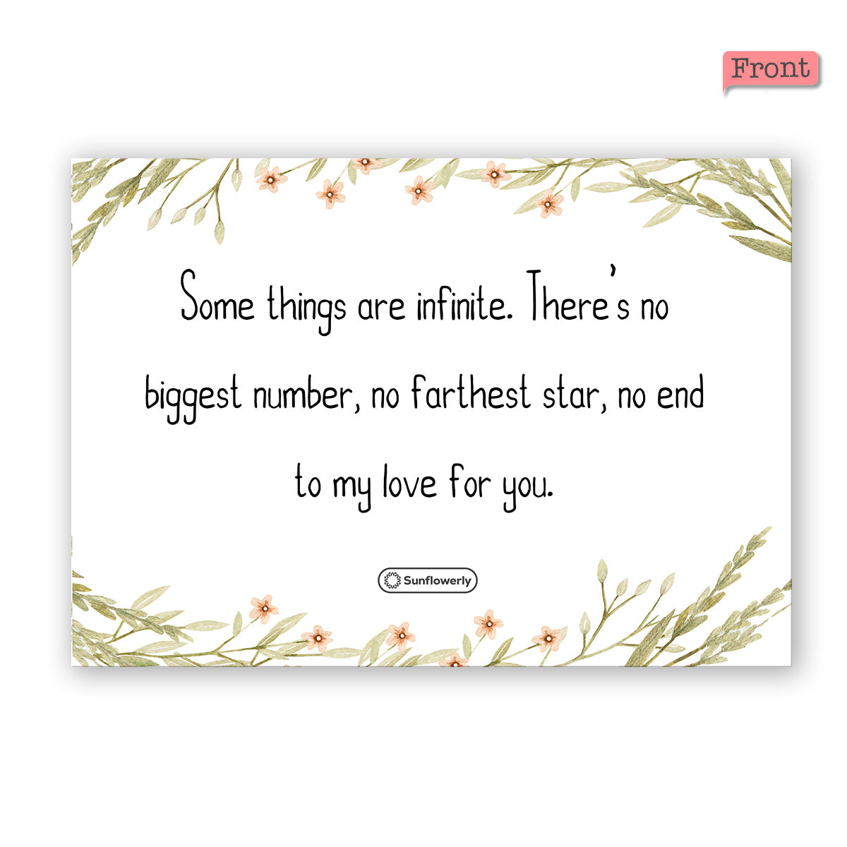 Any Message - Personalized Greeting Card