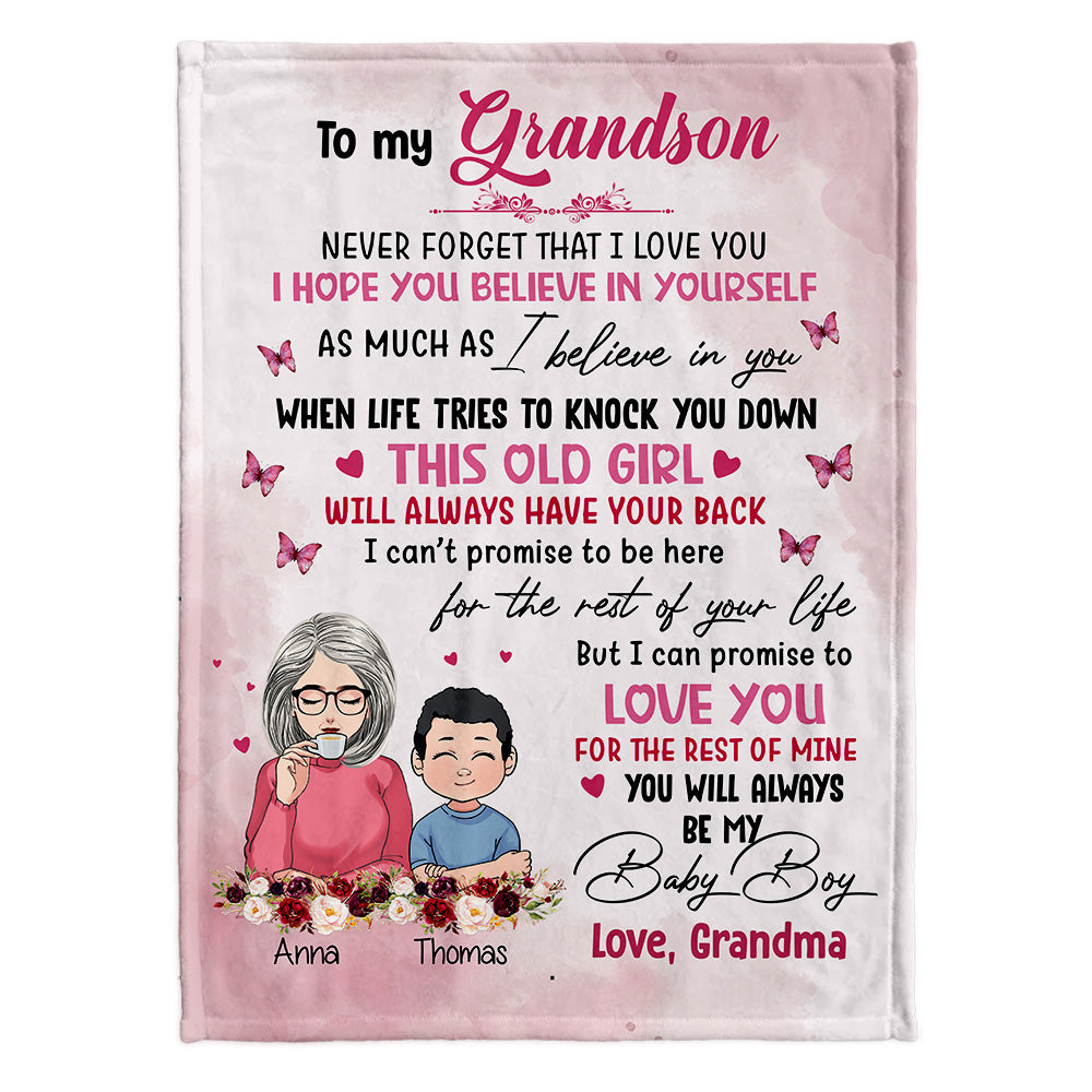 Personalized Mother's Day Gift for Grandma From Baby, I Love You