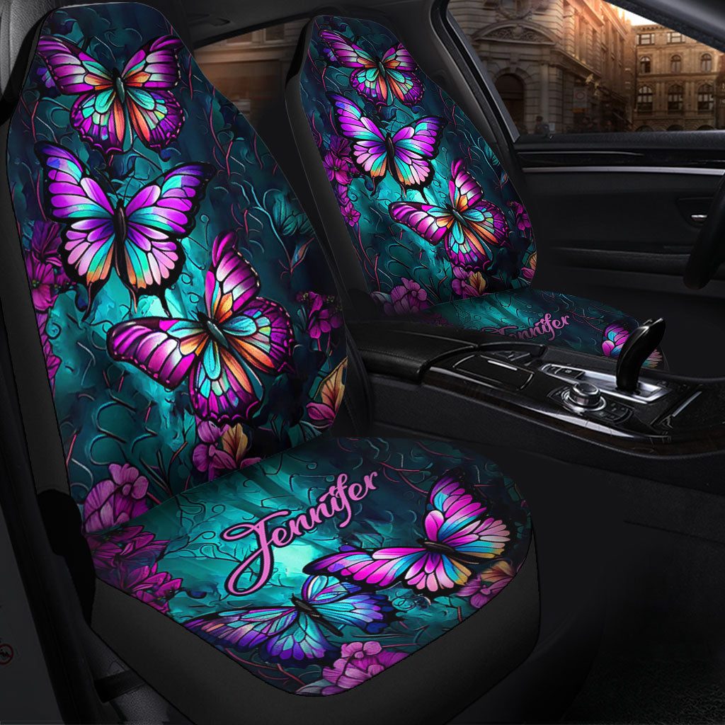 Beautiful Butterflies - Personalized Butterfly Seat Covers