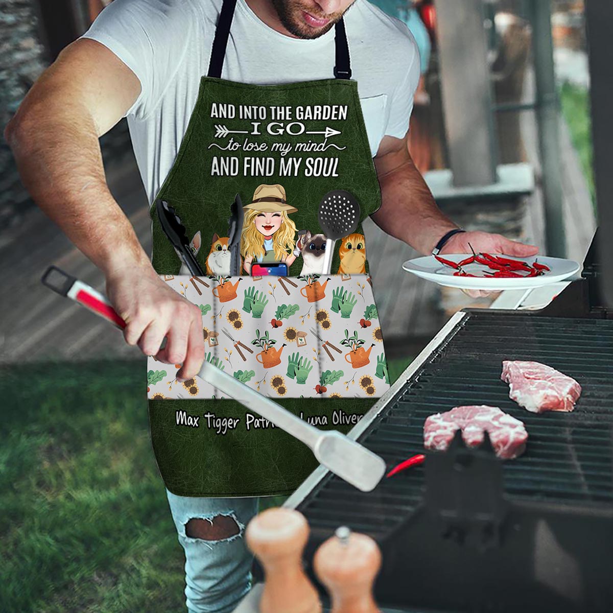 Recipe for a Special Mom Personalized Apron