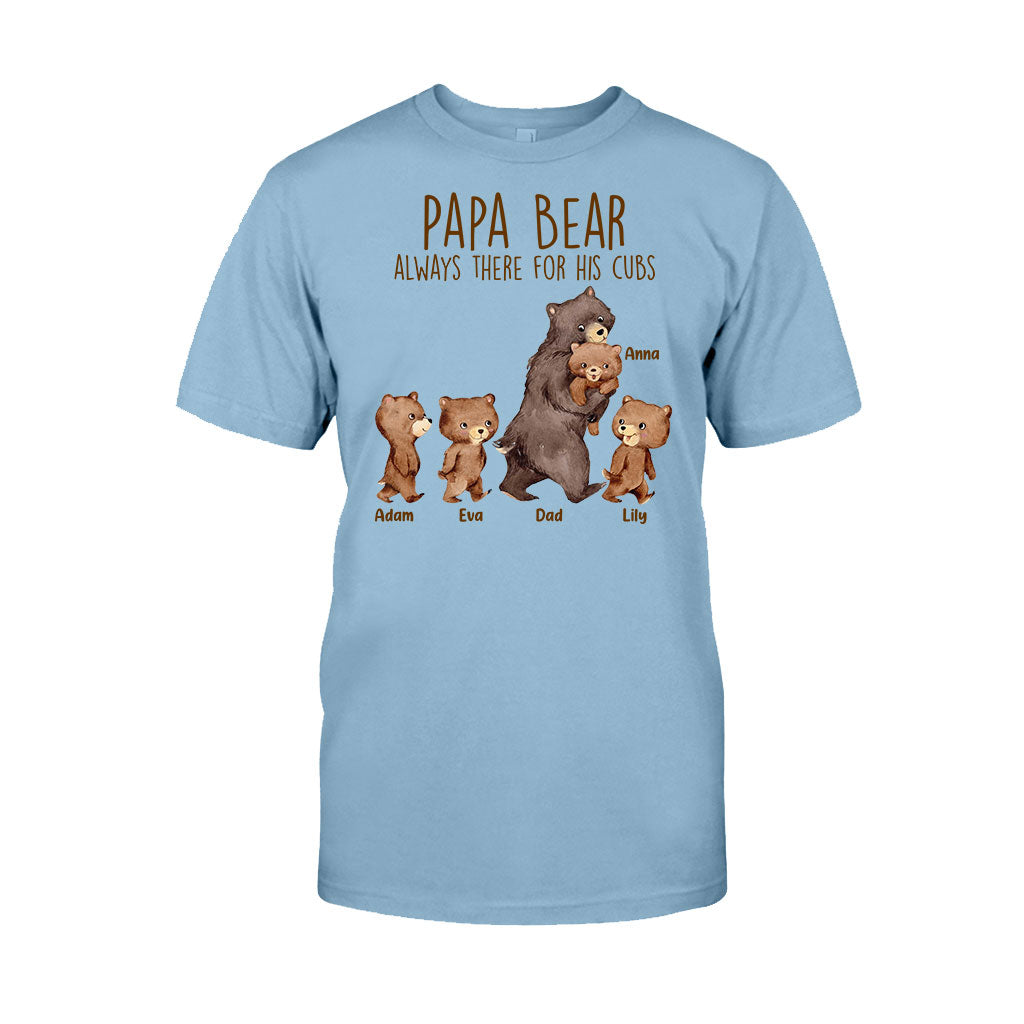 Personalised Daddy Bear and His Cubs T-Shirt