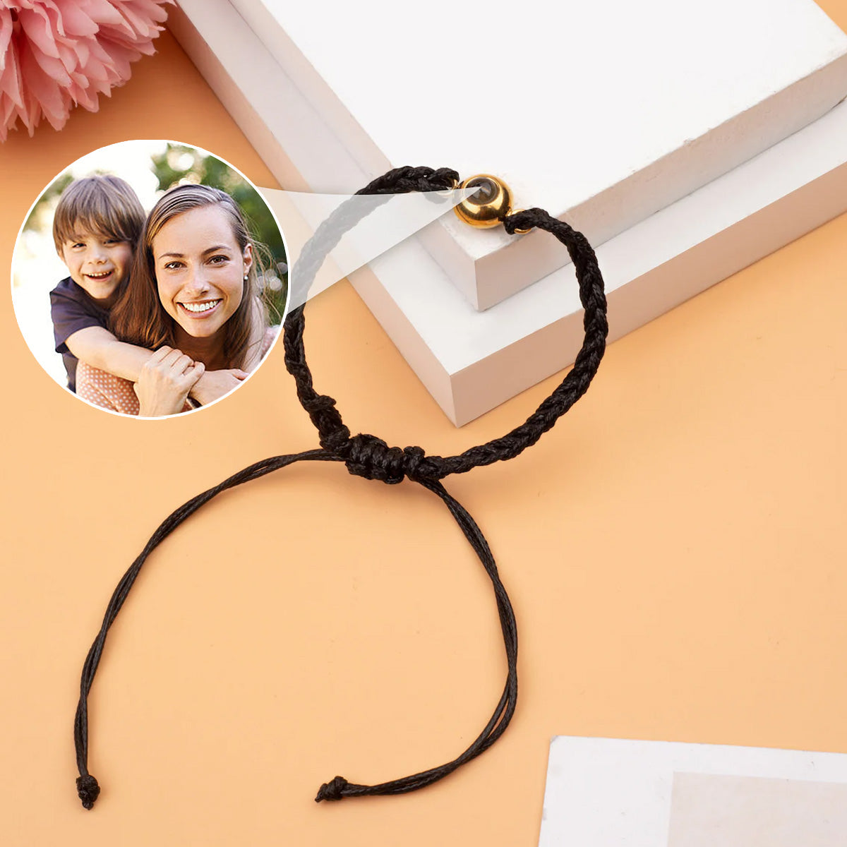 Love My Son - Personalized Son Projection Bracelet