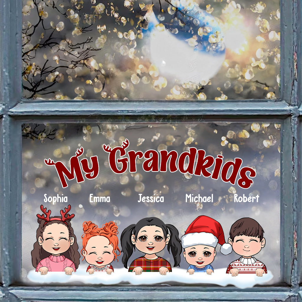 Discover Our Christmas - Personalized Grandma Decal