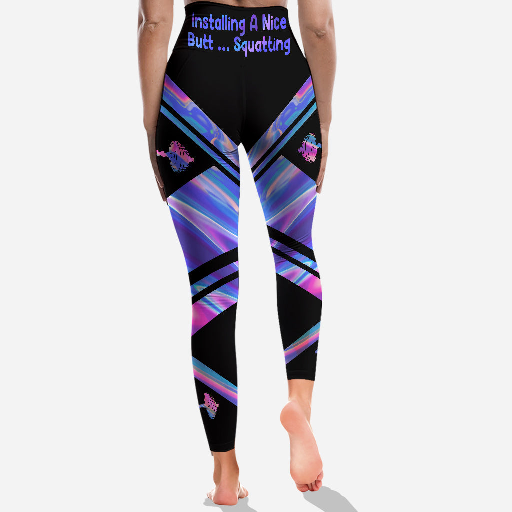 Installing A Nice Butt - Personalized Fitness Leggings