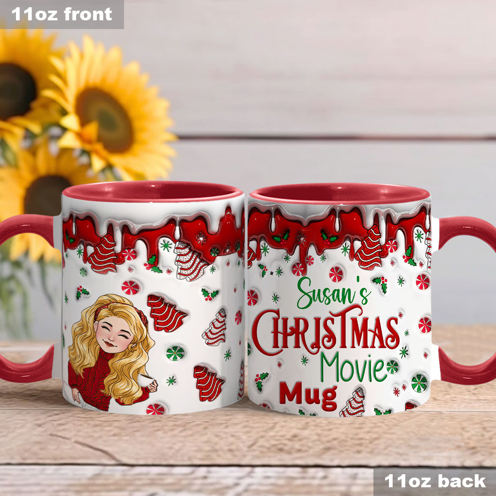 This Is My Christmas Movie Mug - Personalized Christmas Accent Mug