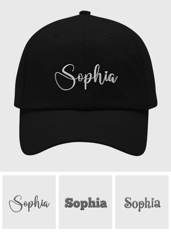 Custom Name - Personalized Aunt Embroidered Classic Cap