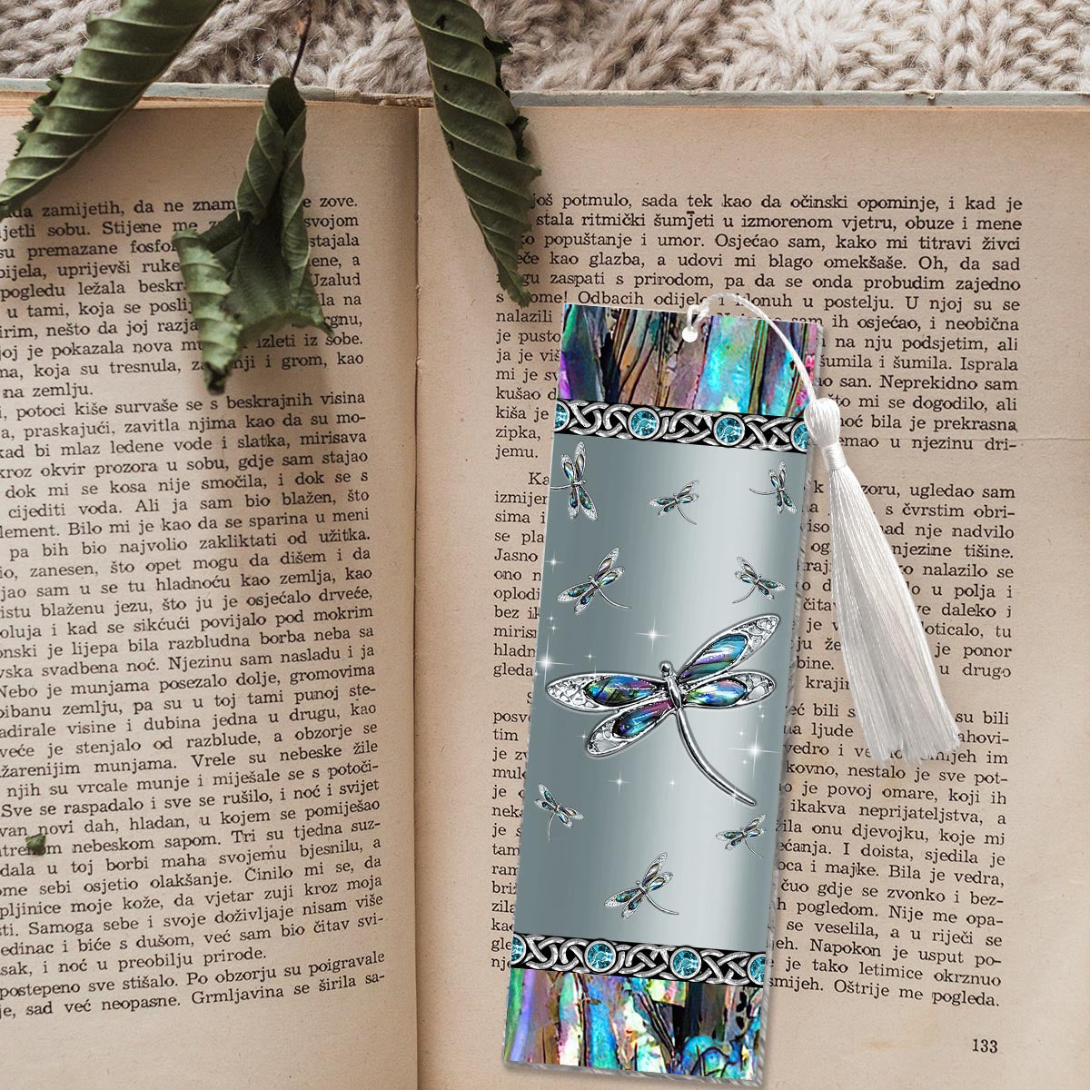 Mystery Dragonfly - Dragonfly Bookmark (Printed On Both Sides)