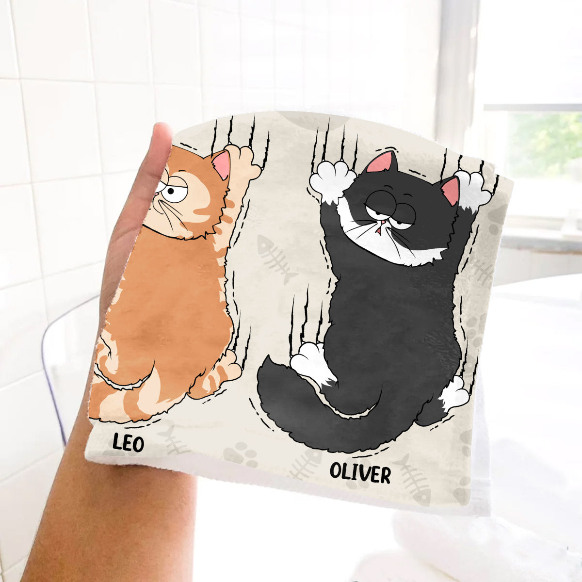 Made From Scratch - Personalized Cat Towel