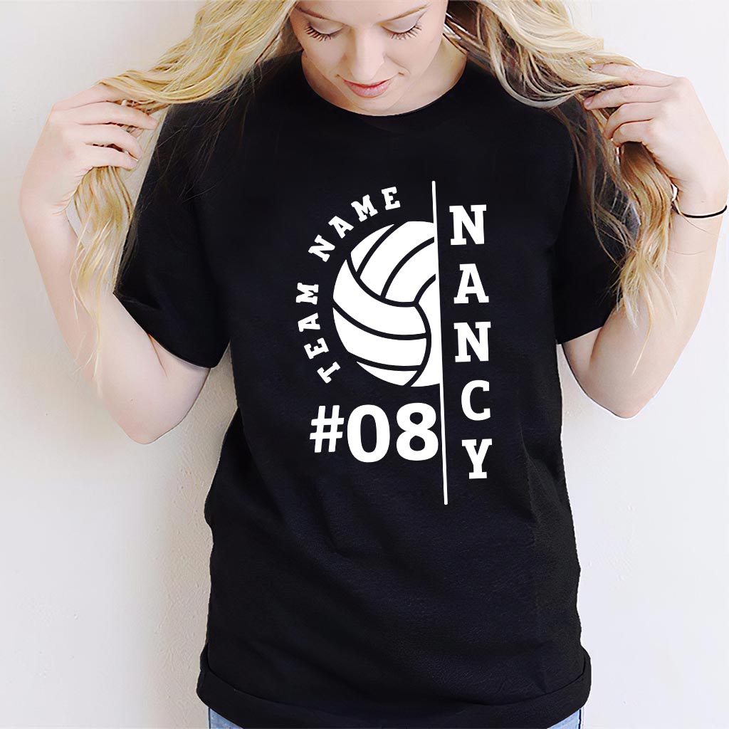 Love Volleyball - Personalized Volleyball T-shirt And Hoodie