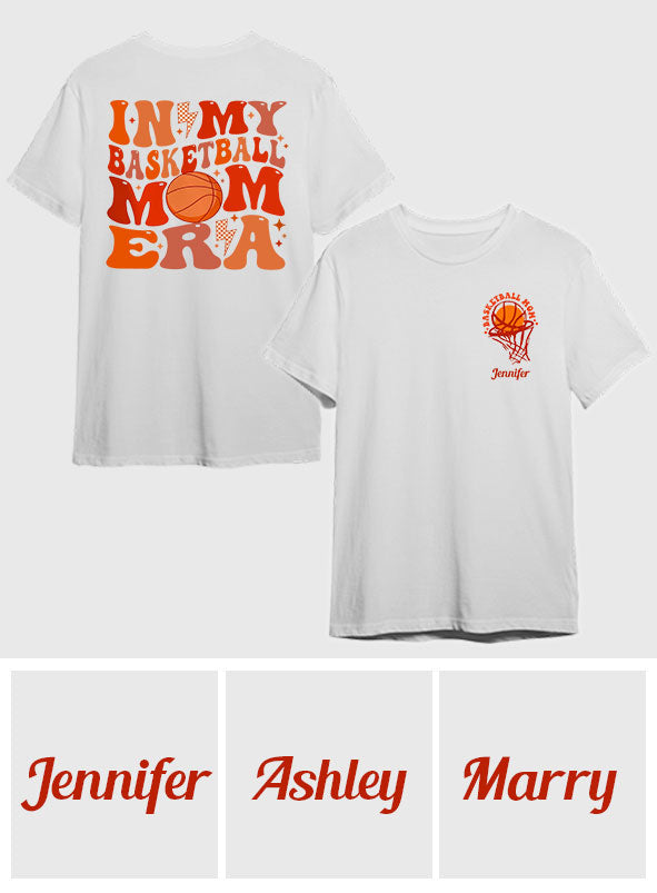 Basketball Mom - Personalized Basketball T-shirt And Hoodie