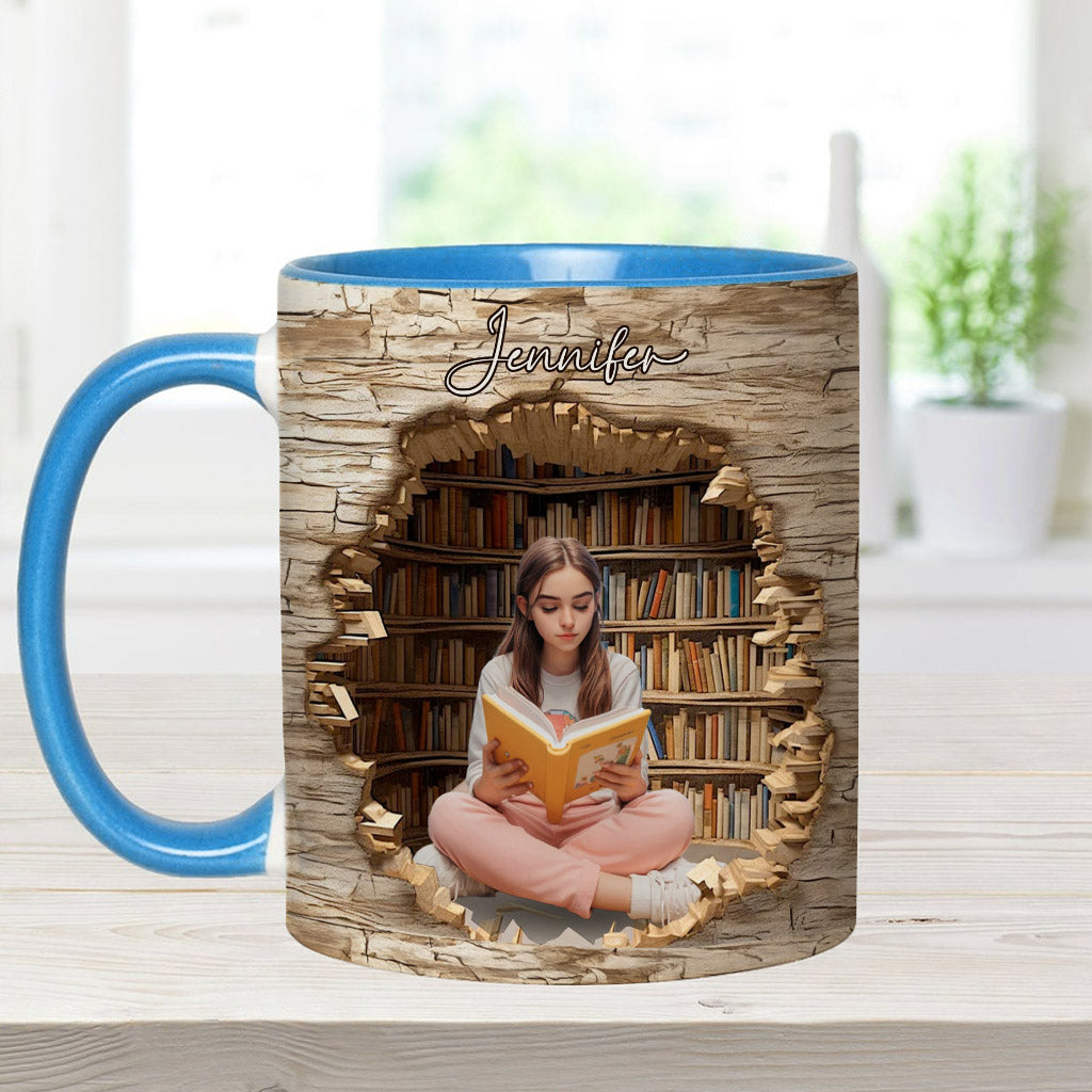 My Reading Corner - Personalized Book Accent Mug