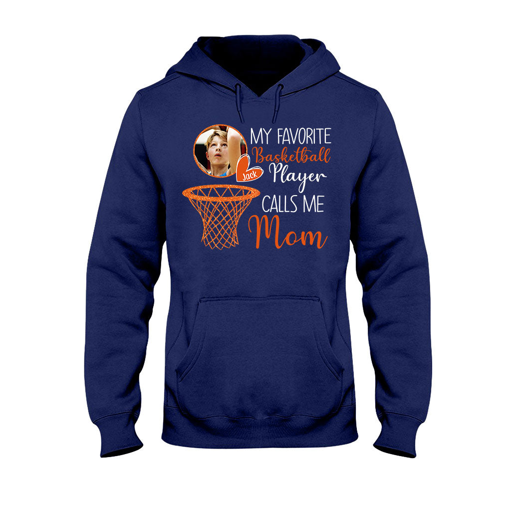 My Basketball Player Calls Me Mom Grandma - Personalized Basketball T-shirt And Hoodie