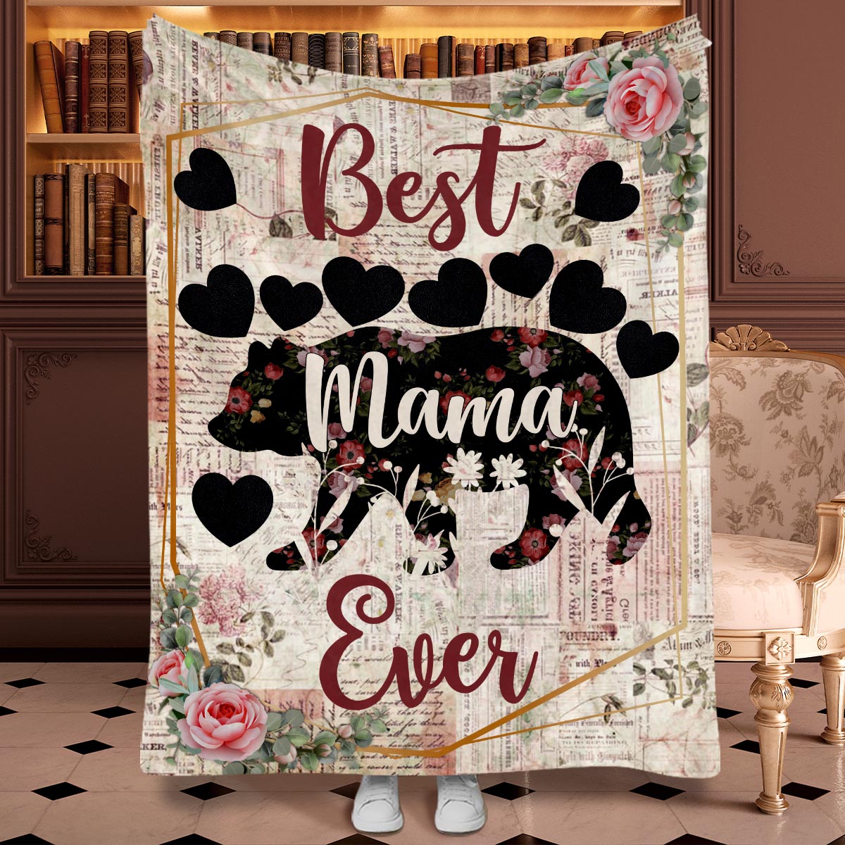 Mama Personalized Blanket