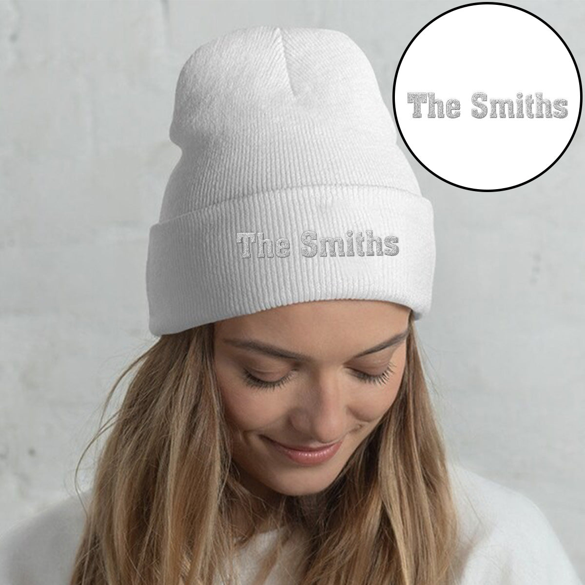 Custom Name - Personalized Family Embroidered Beanie