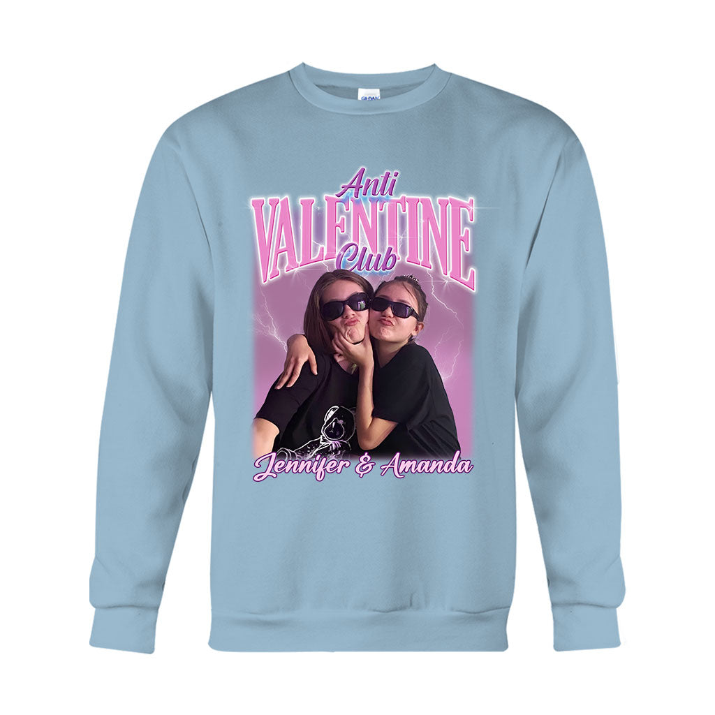 Anti Valentine Club - Personalized Bestie T-shirt And Hoodie