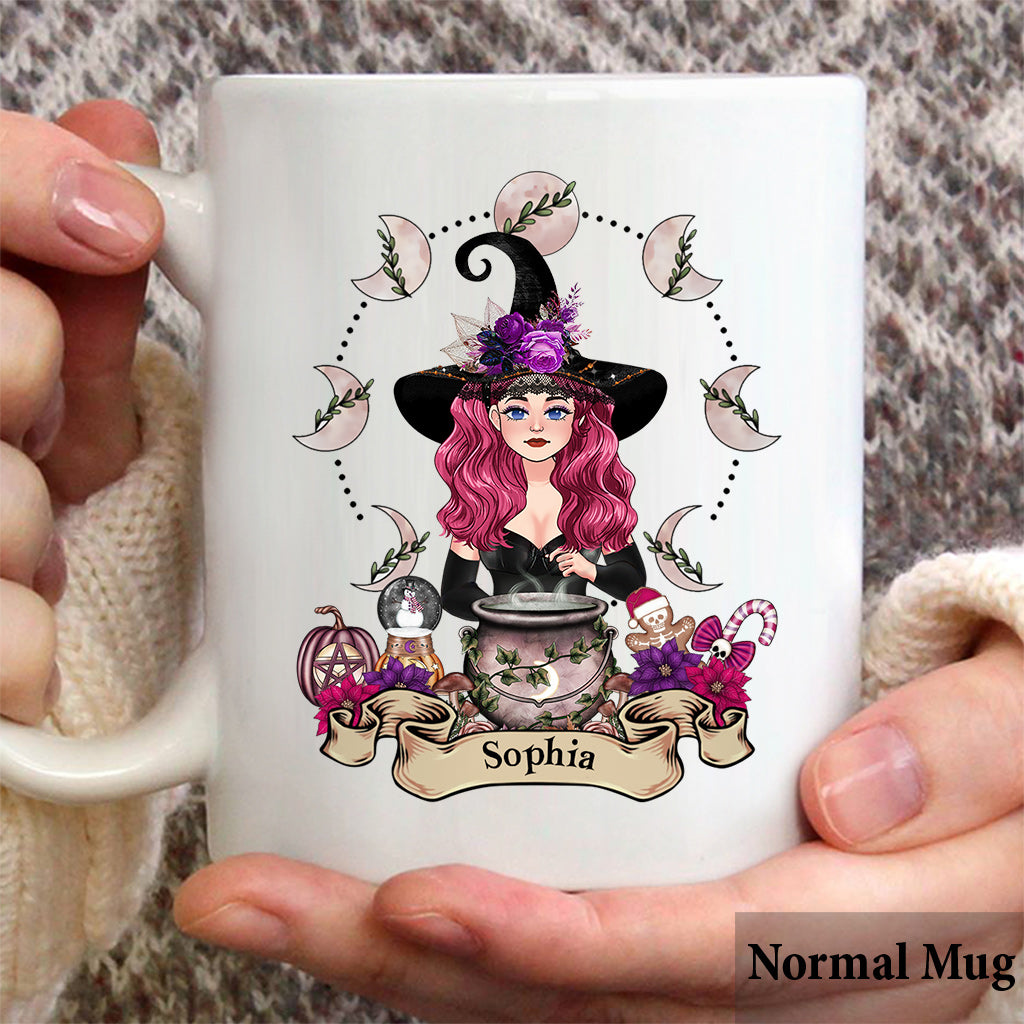 Merry Winter Soltice - Personalized Witch Mug