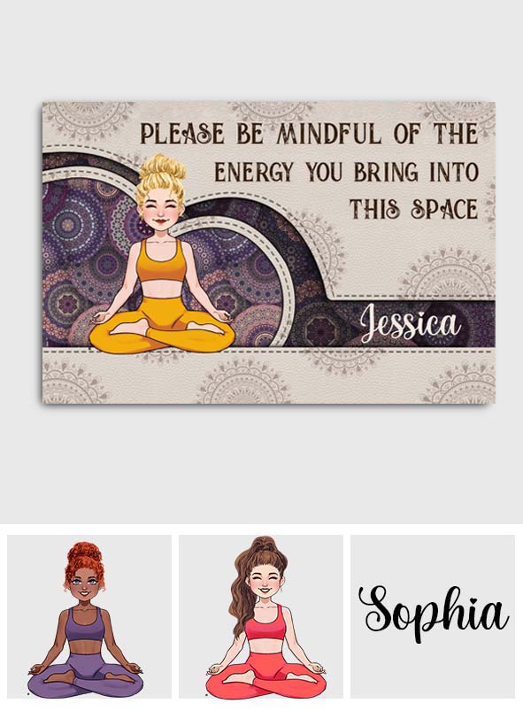 Namaste - Personalized Yoga Doormat