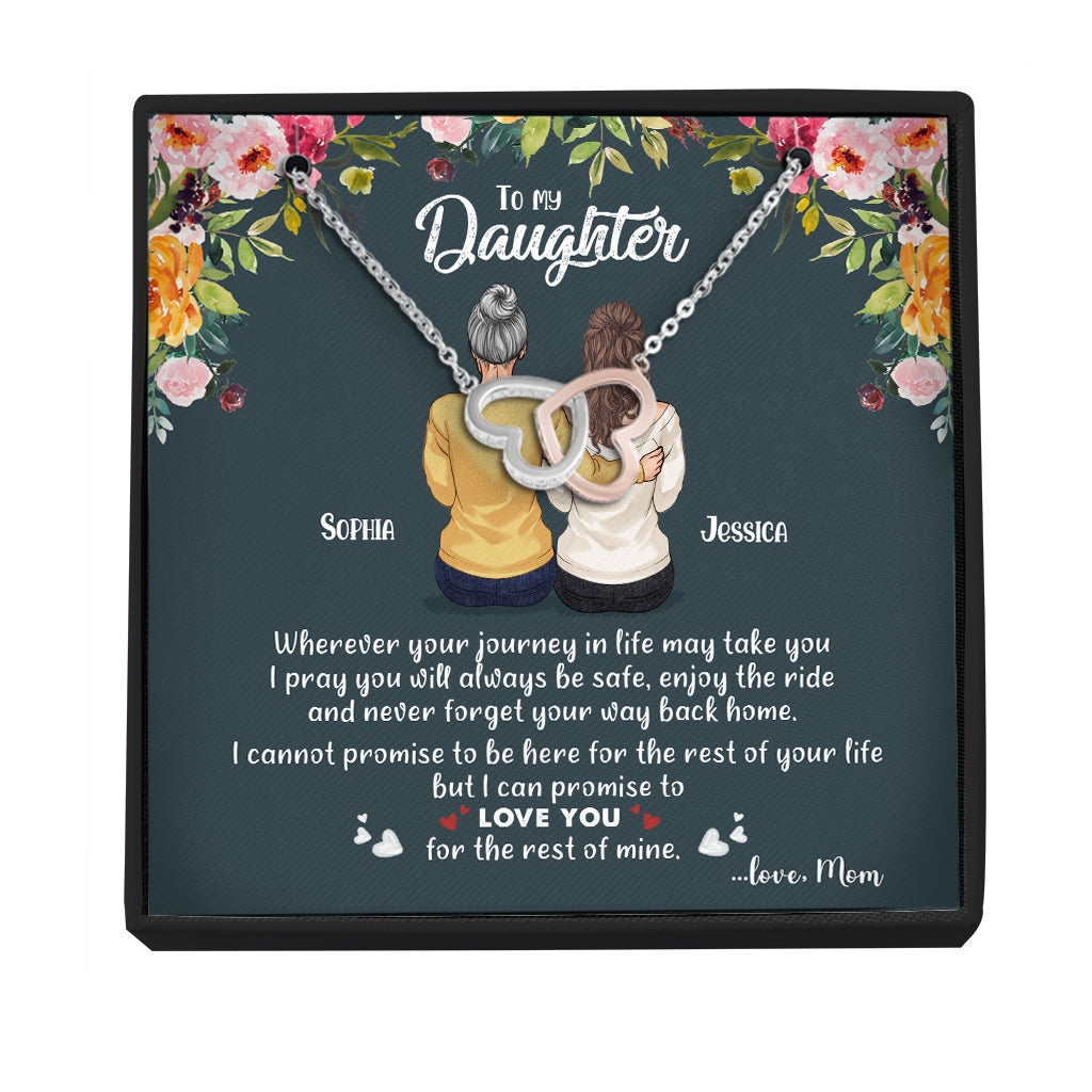 To My Daughter - Personalized Daughter Necklace