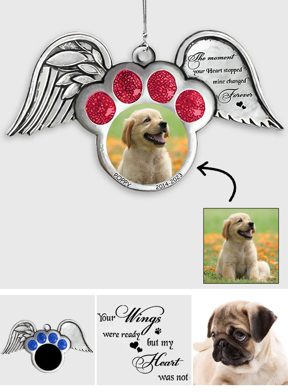 The Moment Your Heart Stopped - Personalized Dog Car Ornament