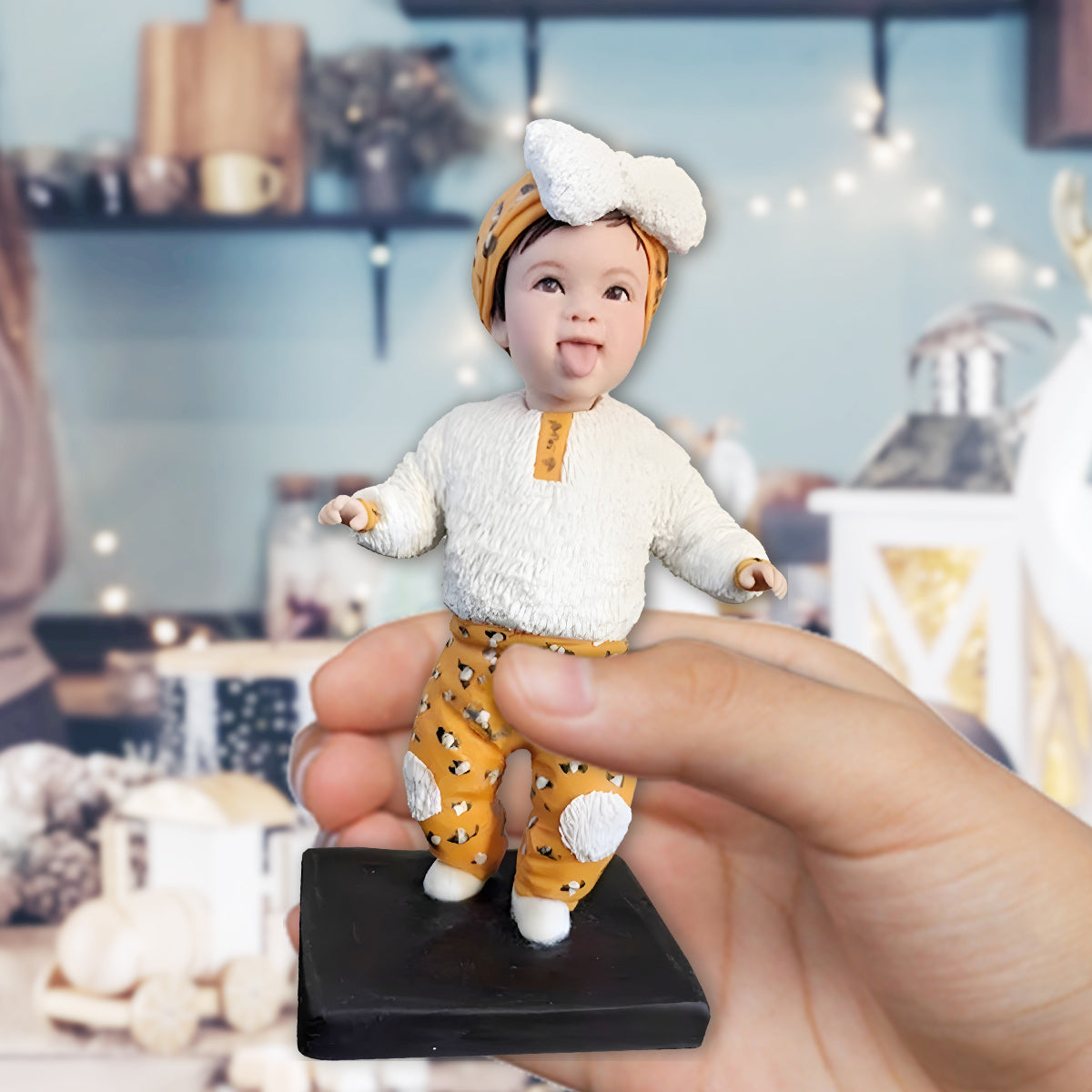 Cute Baby - Gift for Newborn - Personalized Bobblehead