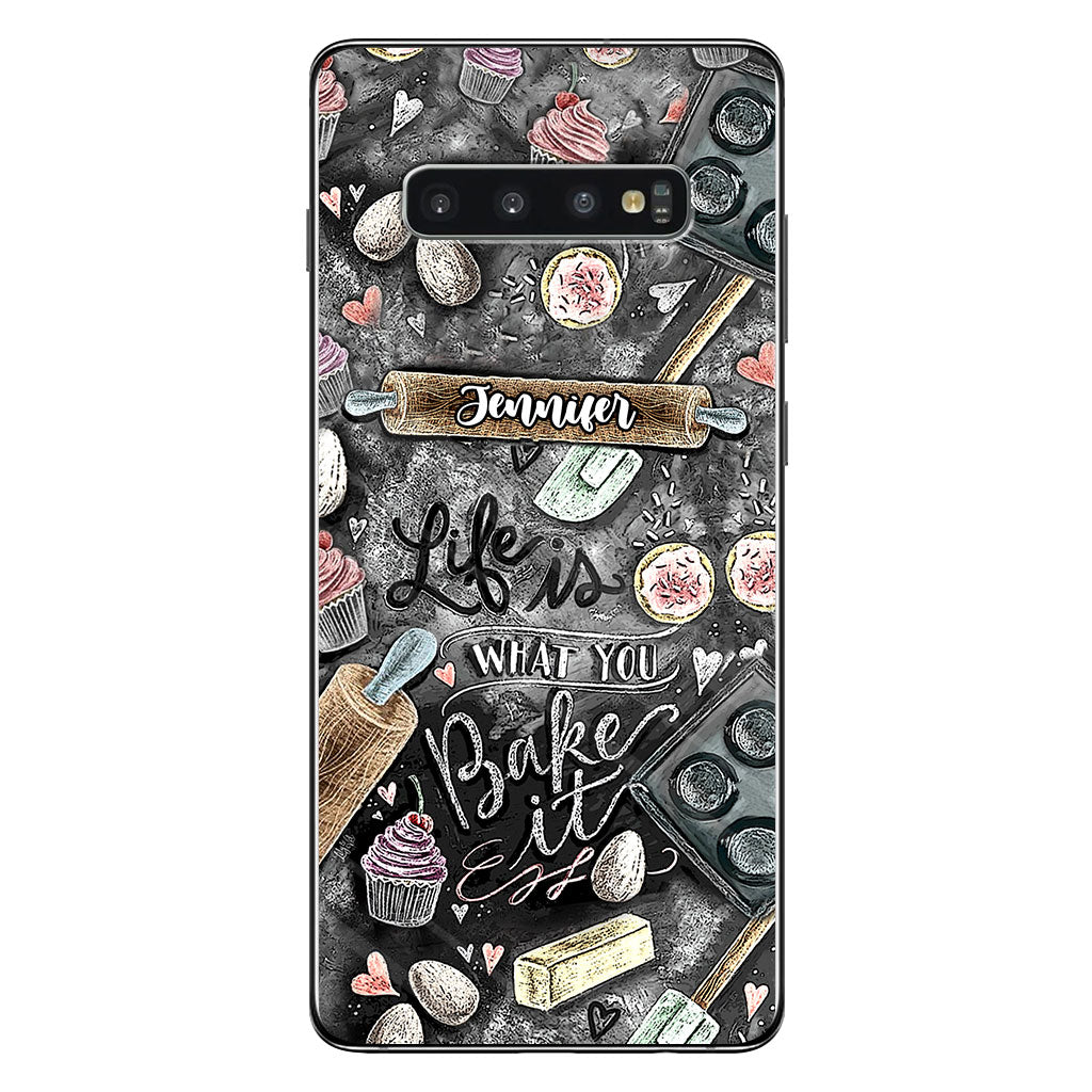 Life Is What You Bake It - Personalized Baking Phone Case