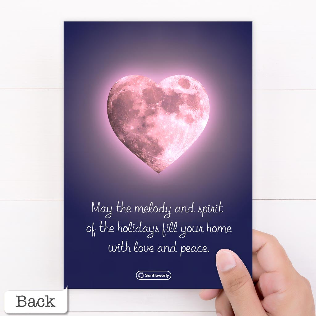 I Love You To The Moon & Back - Personalized Greeting Card