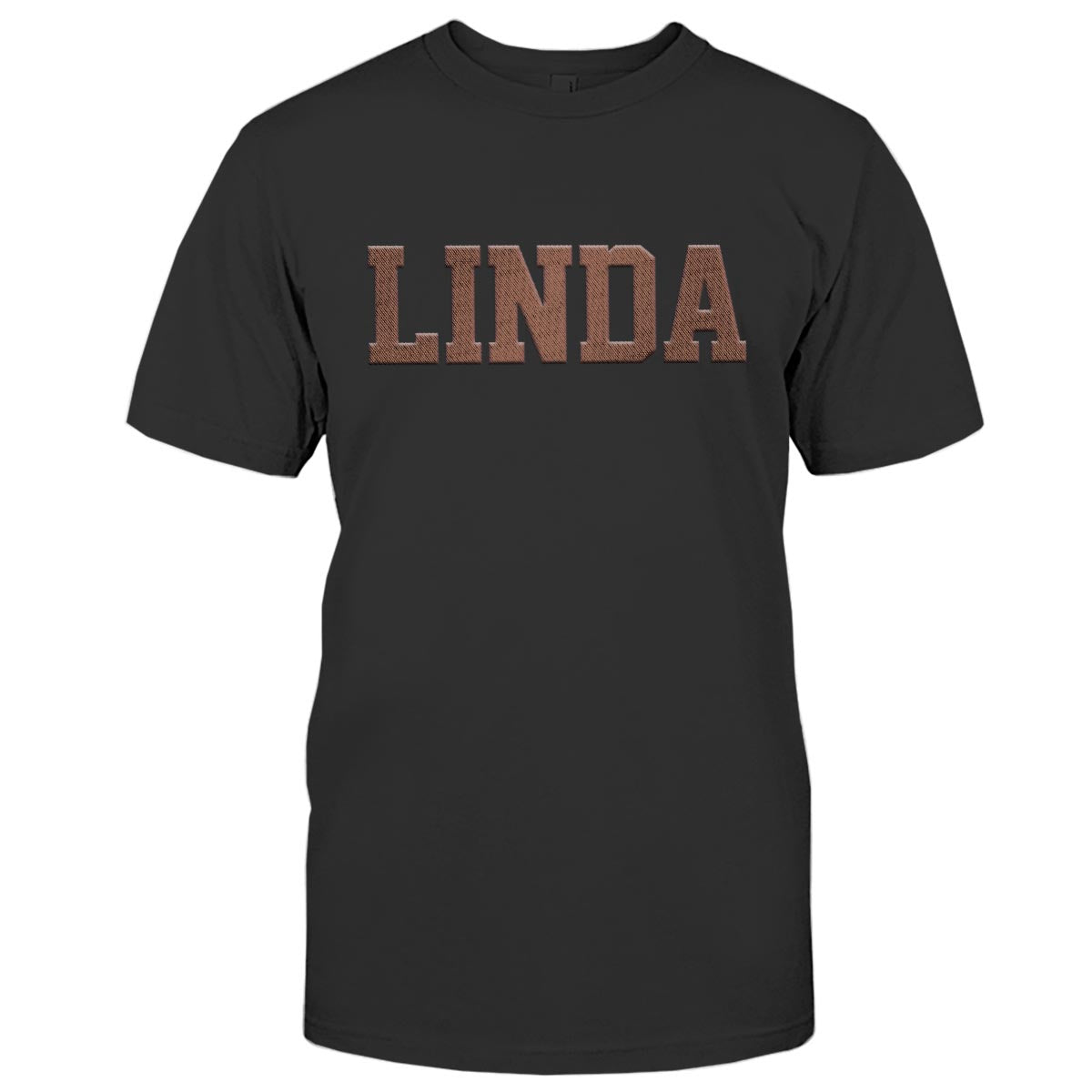 Custom Name - Personalized Aunt Embroidered T-shirt