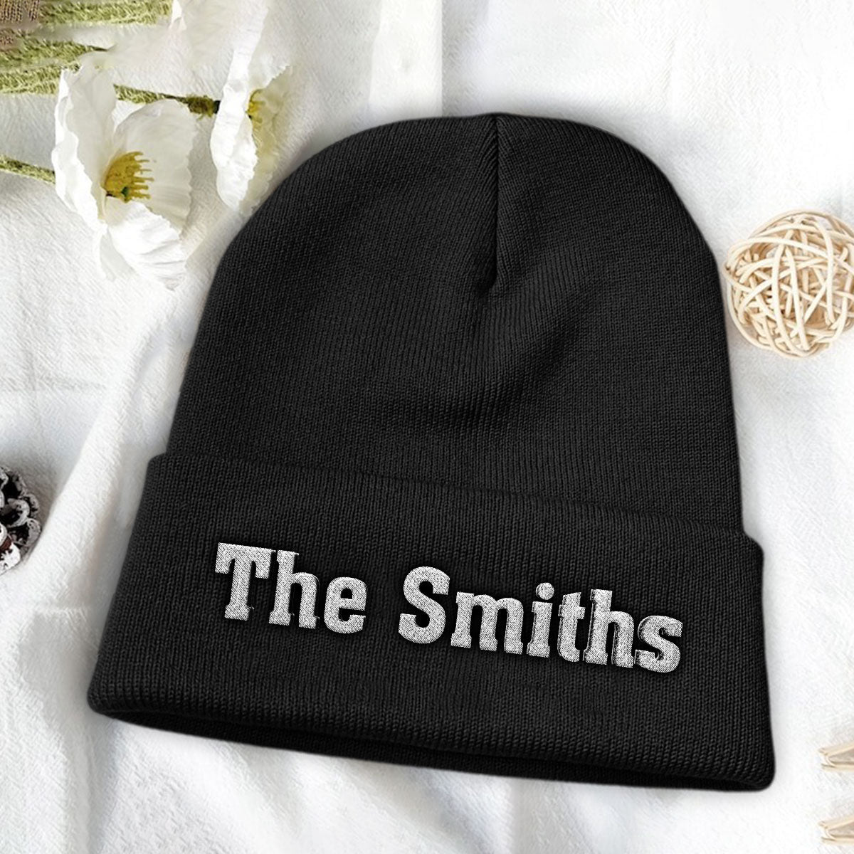 Custom Name - Personalized Family Embroidered Beanie