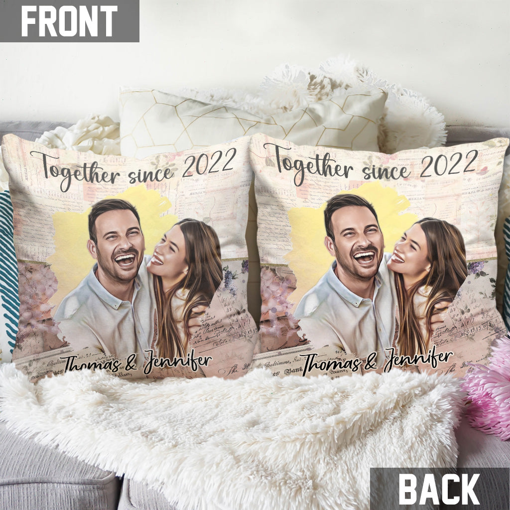 Together Since - Personalized Pillow - Valentine's Day Gifts For Her, –  Macorner