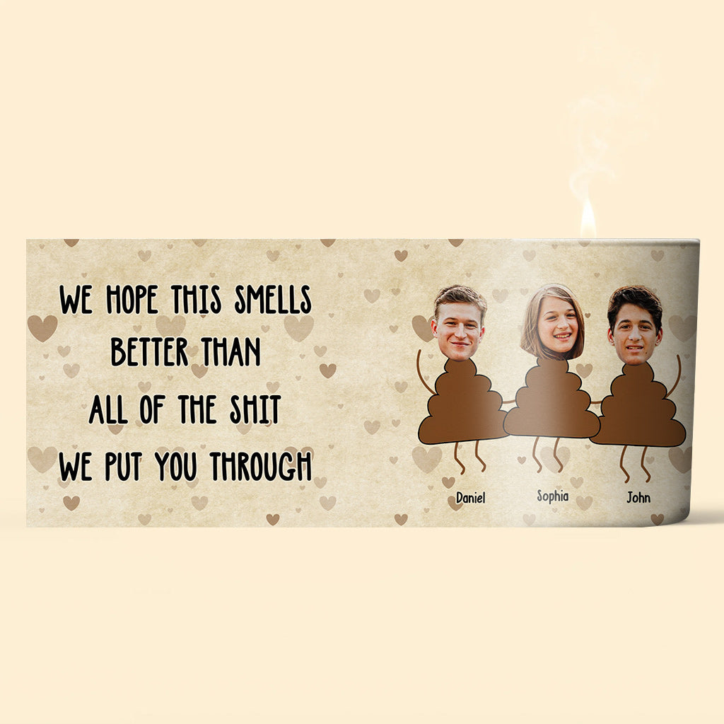 Hope This Smells Better - Personalized Mother Candle With Wooden Lid