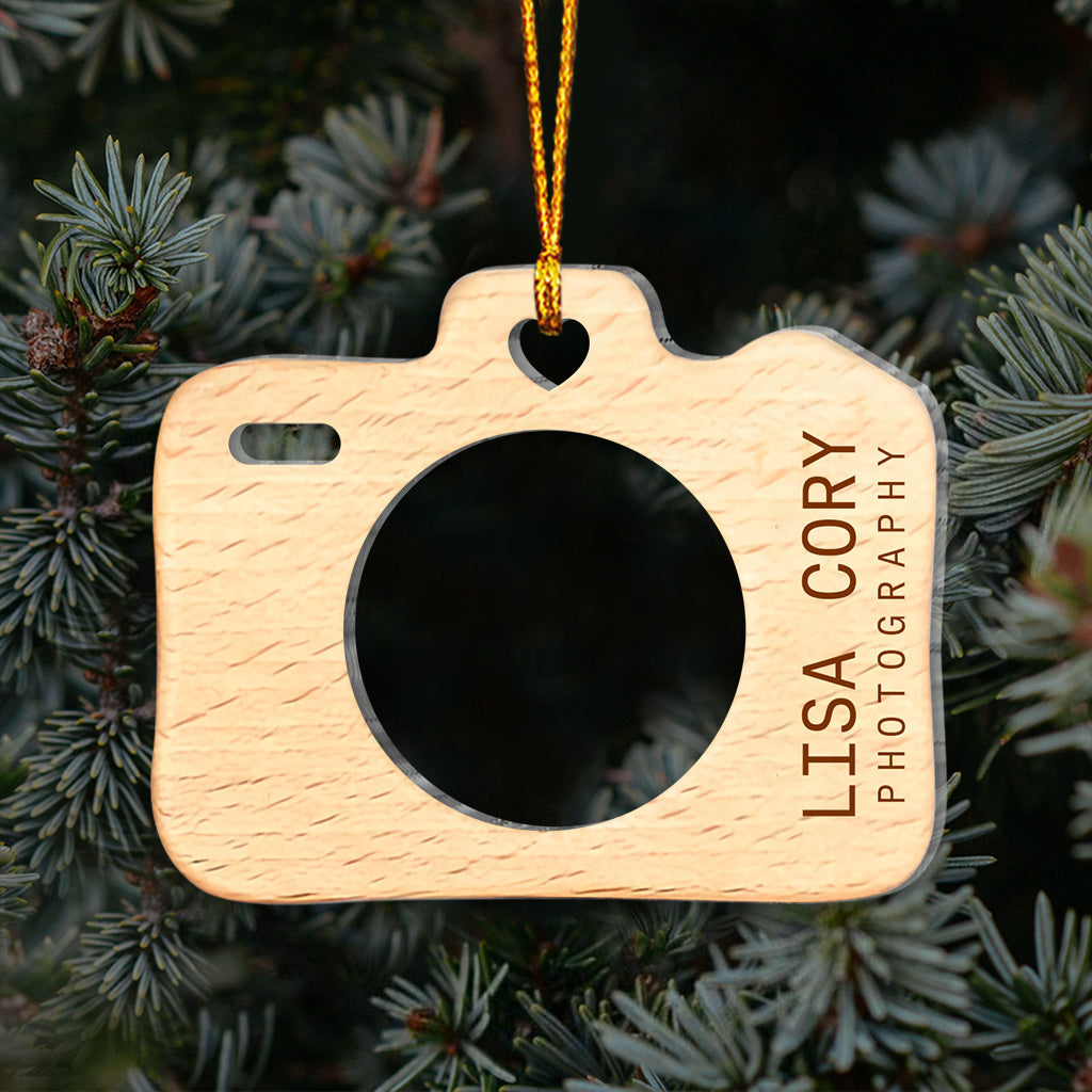 Camera - Personalized Photography Ornament