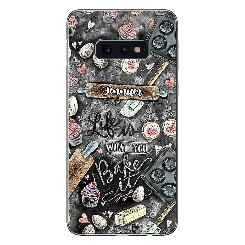 Life Is What You Bake It - Personalized Baking Phone Case