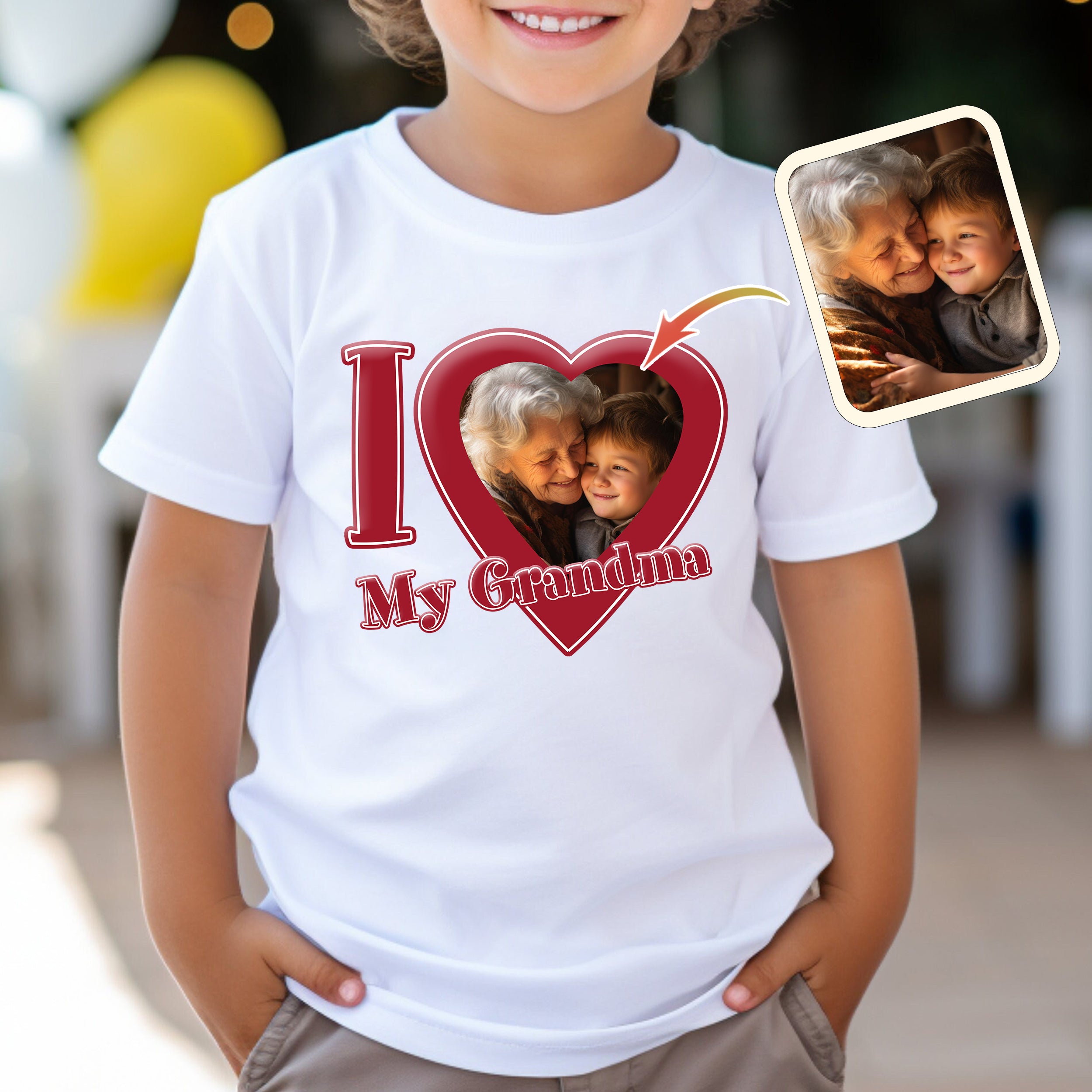 Discover I Love My Grandma/ Nana/ Mommy.... - Personalized Grandma T-shirt