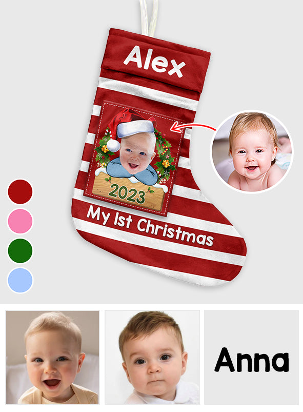 My 1st Christmas - Personalized Family Christmas Stockings