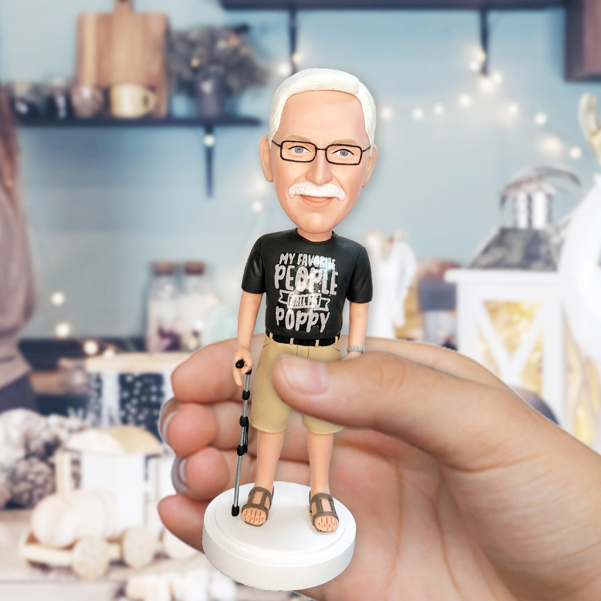 My Grandpa - Gift for grandpa - Personalized Bobblehead