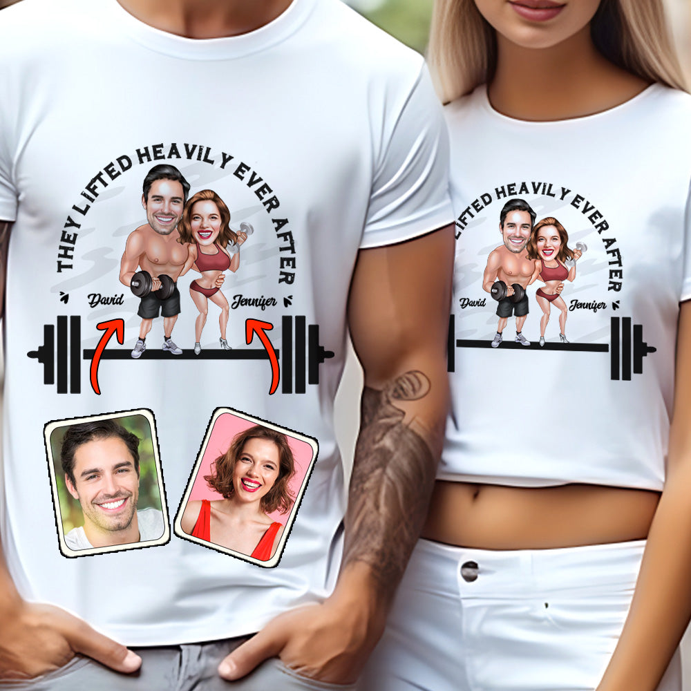 Discover They Lifted Heavily Ever After - Personalized Fitness T-shirt And Hoodie