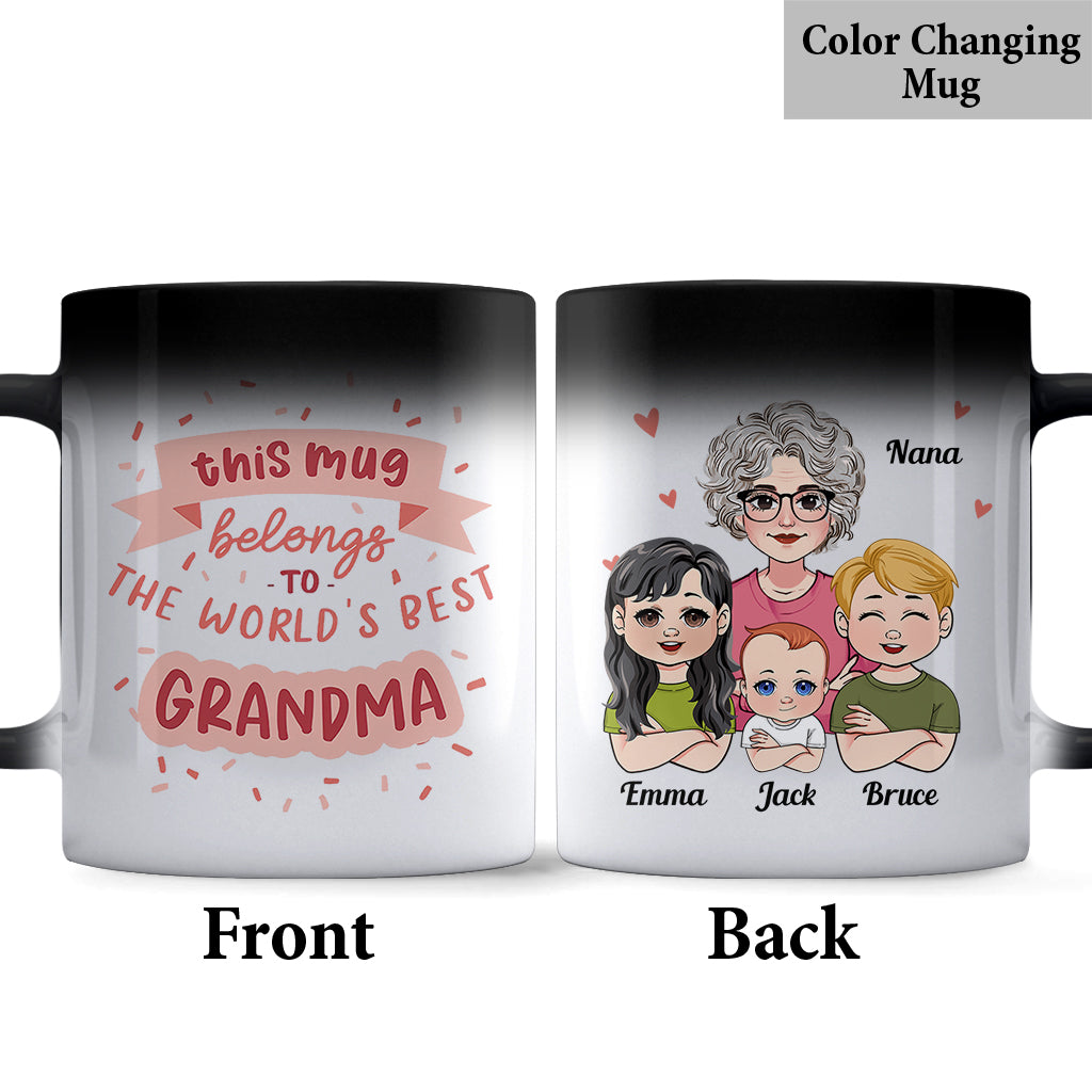 Best moms make the best nanas or grandmas personalized coffee mug with  photo option