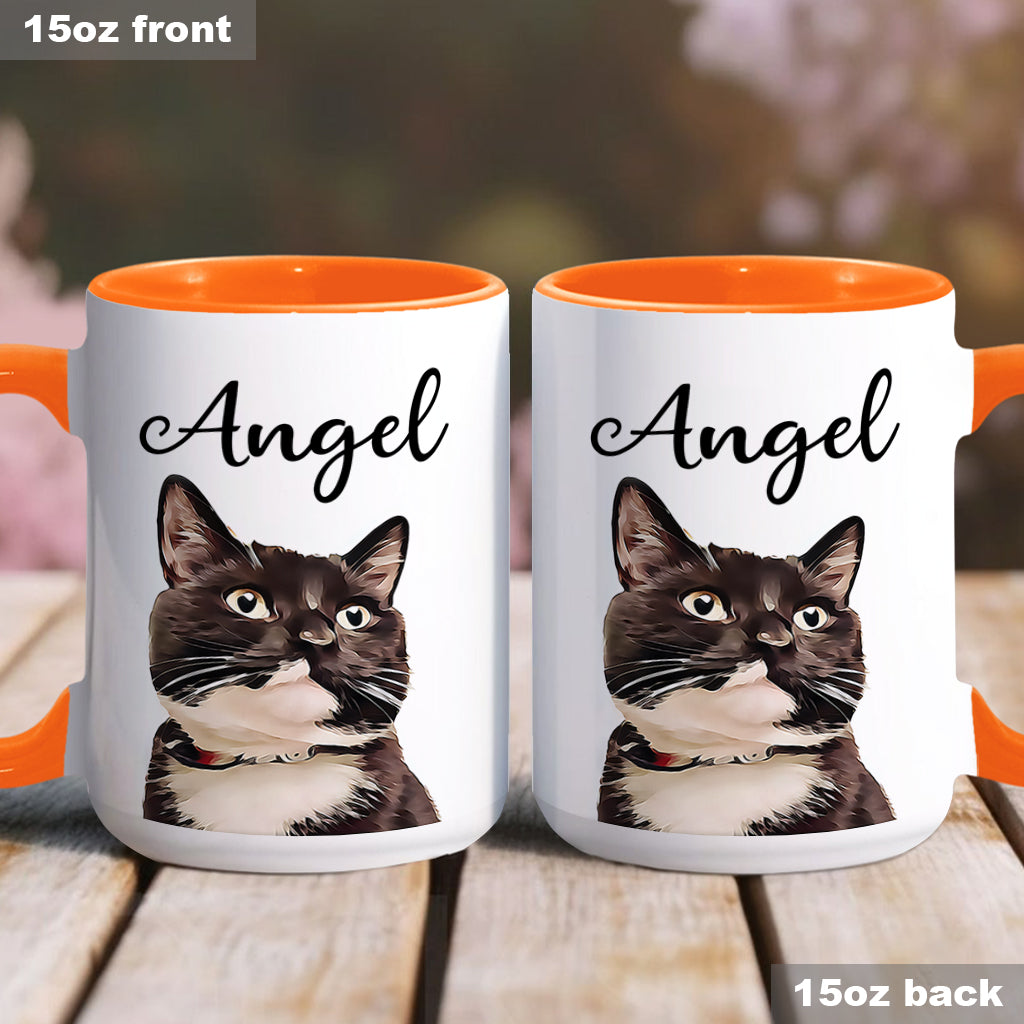 Cat Lover - Personalized Cat Accent Mug